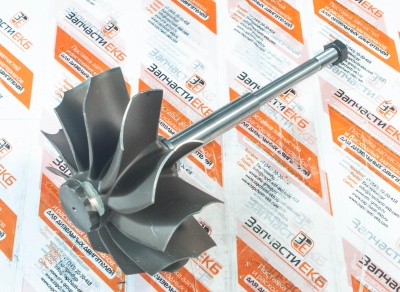 3521034 Вал турбокомпрессора с крыльчаткой Cummins KTA19 WHEEL TURBOCHARGER